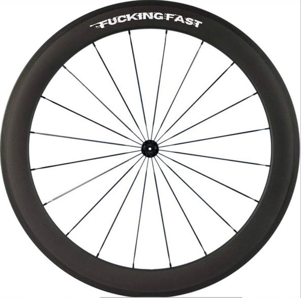 Fucking Fast Drip Rim Decal