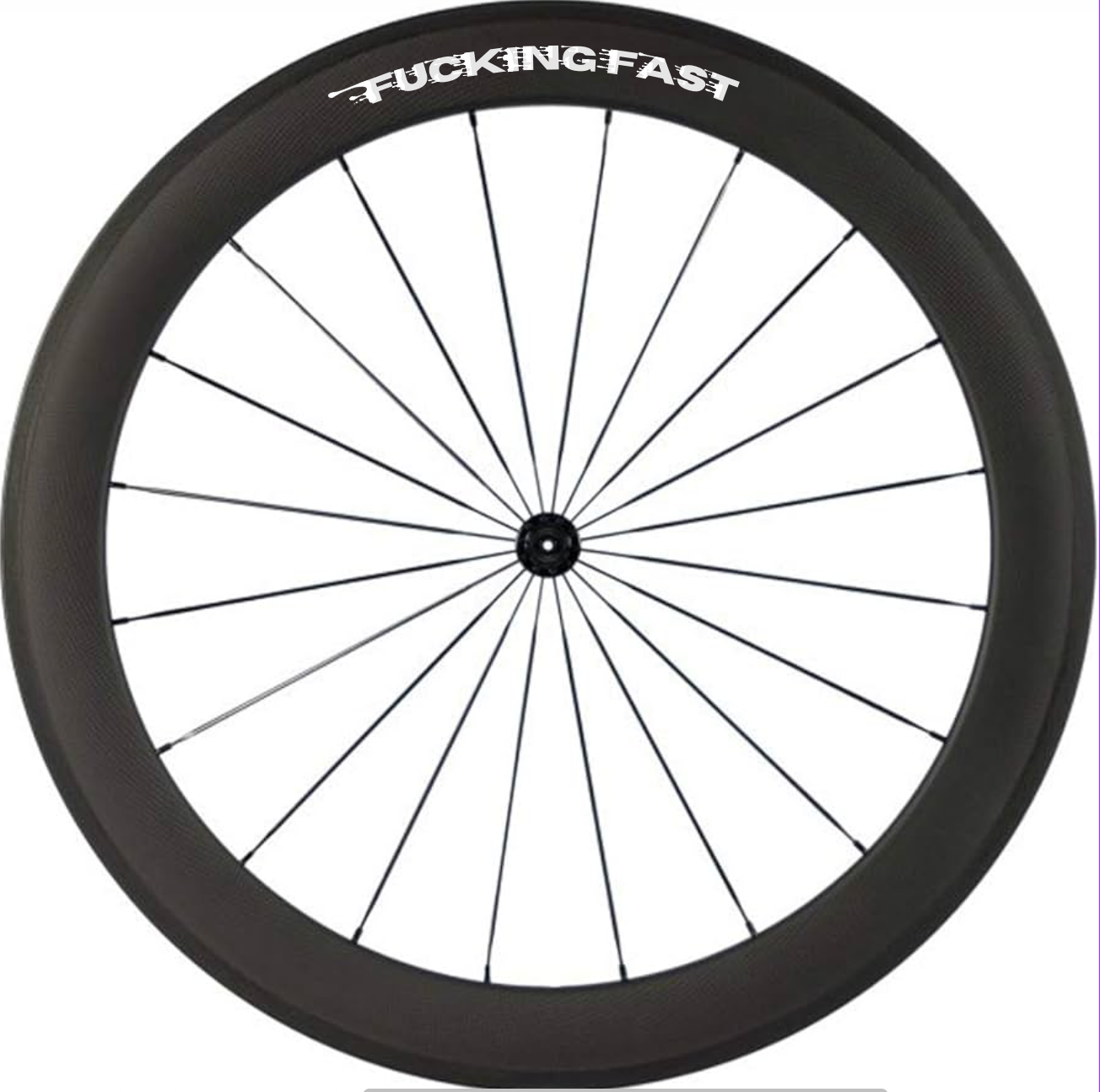 Fucking Fast Drip Rim Decal