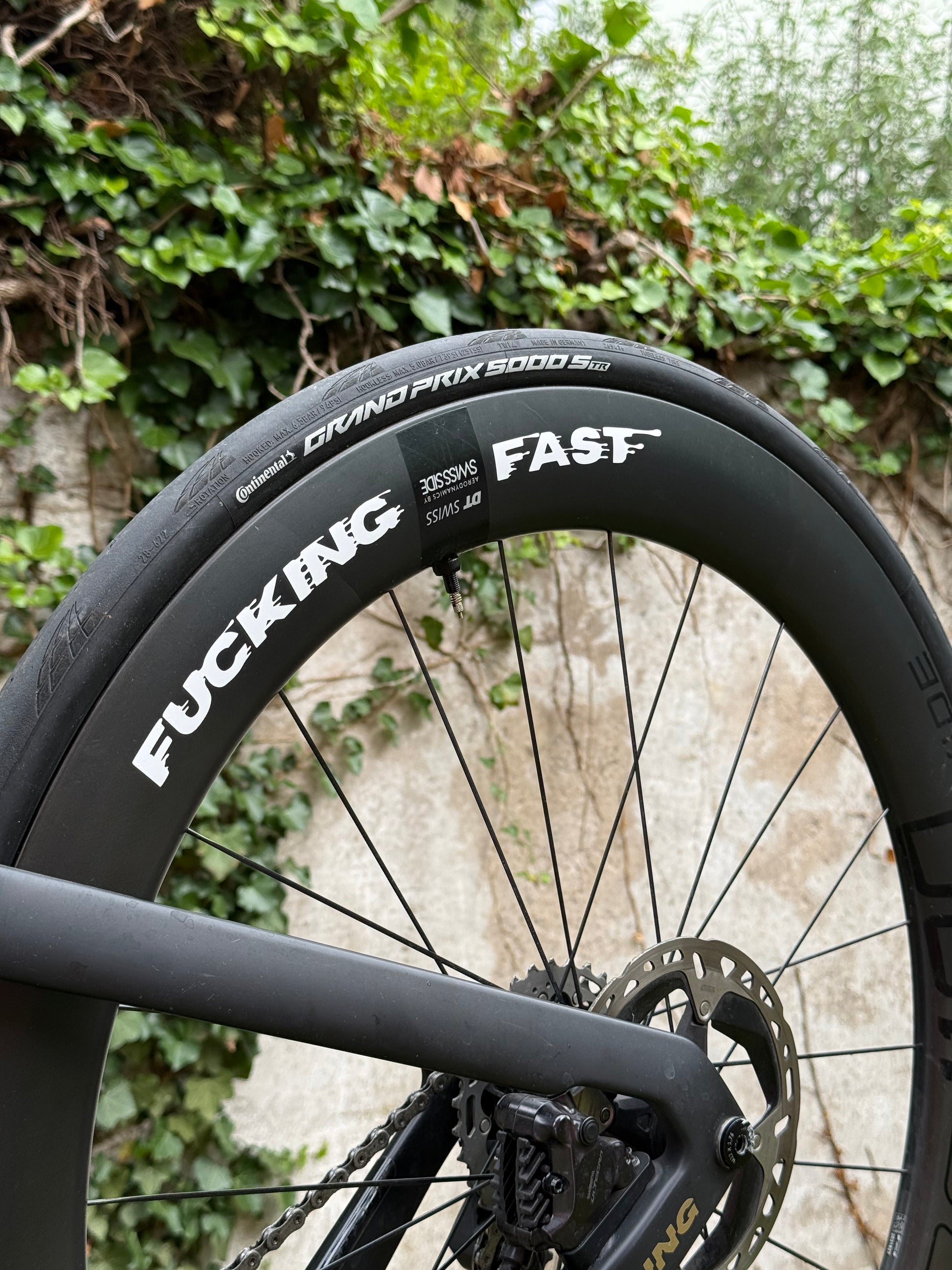 Fucking Fast Drip Rim Decal