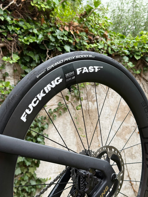 Fucking Fast Drip Rim Decal