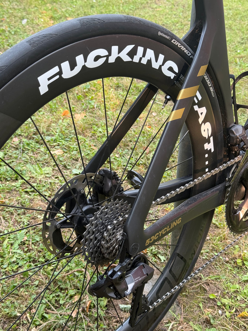 Rim Decal FUCKING FAST 4er Set/ Einzeln