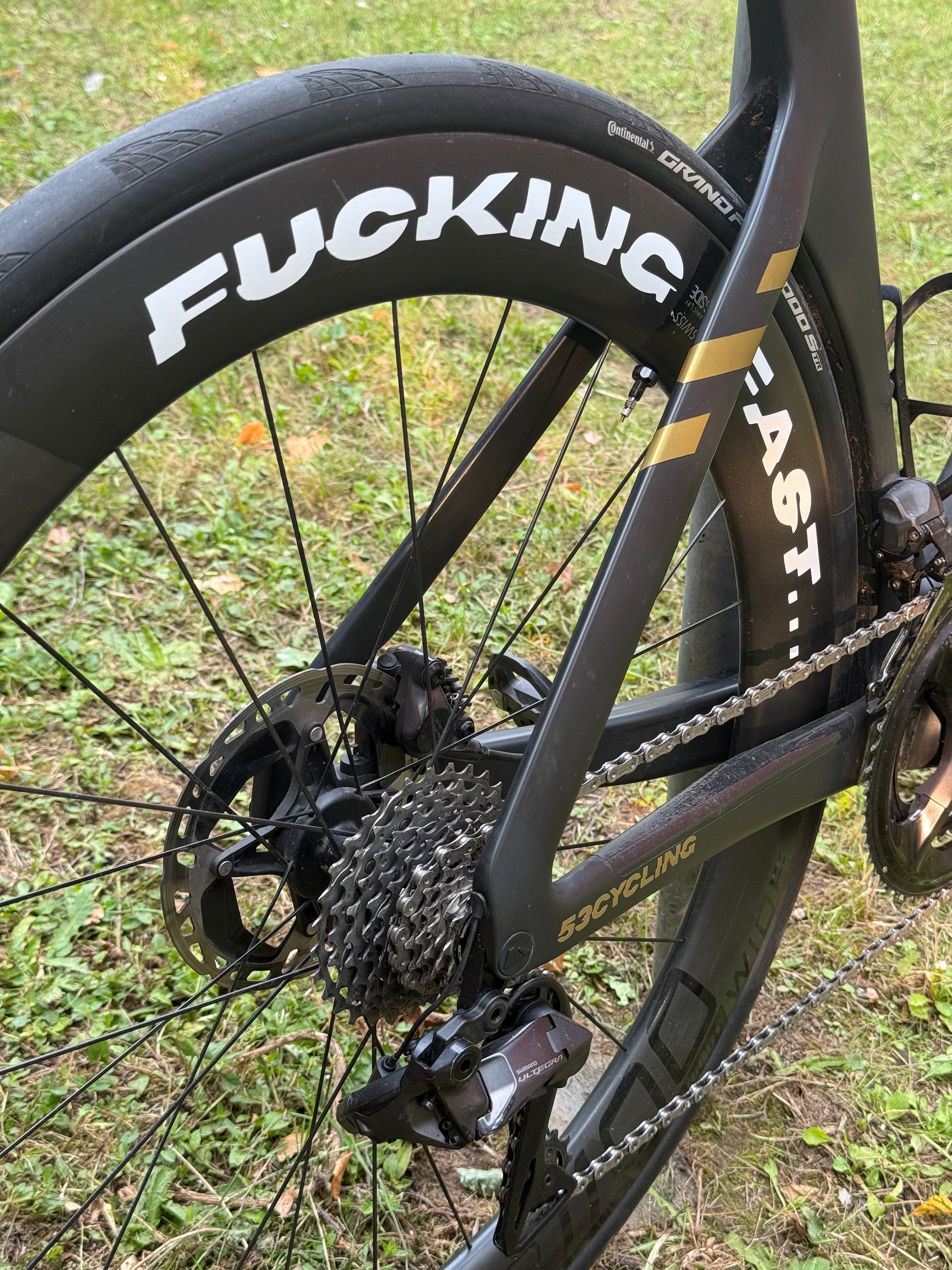 Rim Decal FUCKING FAST 4er Set/ Einzeln