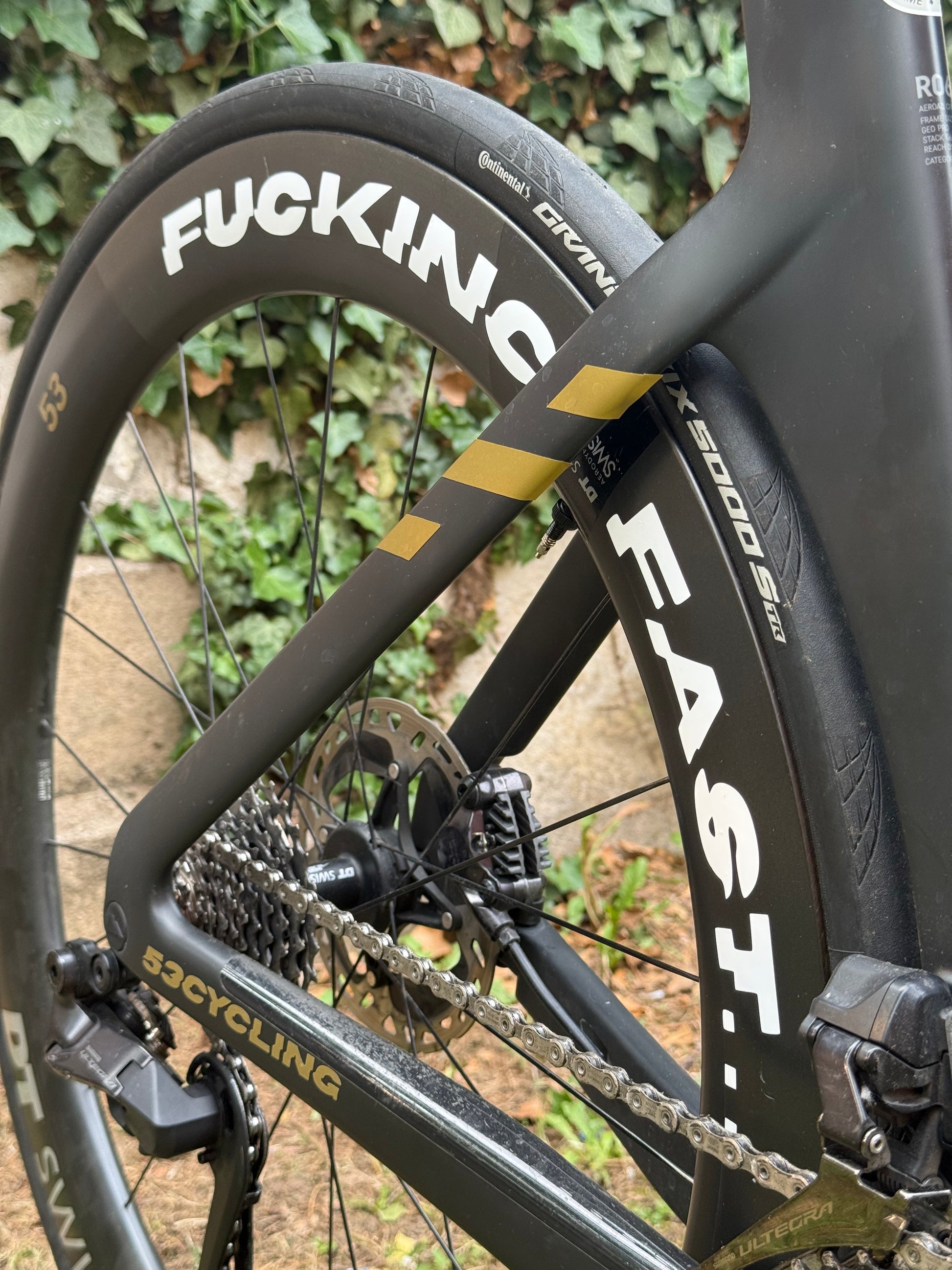 Rim Decal FUCKING FAST 4er Set/ Einzeln