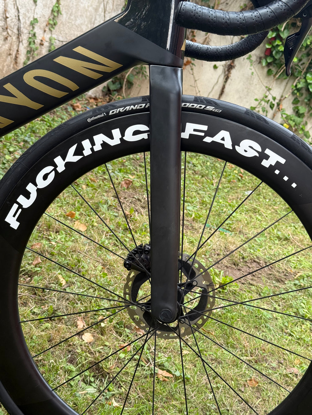 Rim Decal FUCKING FAST 4er Set/ Einzeln