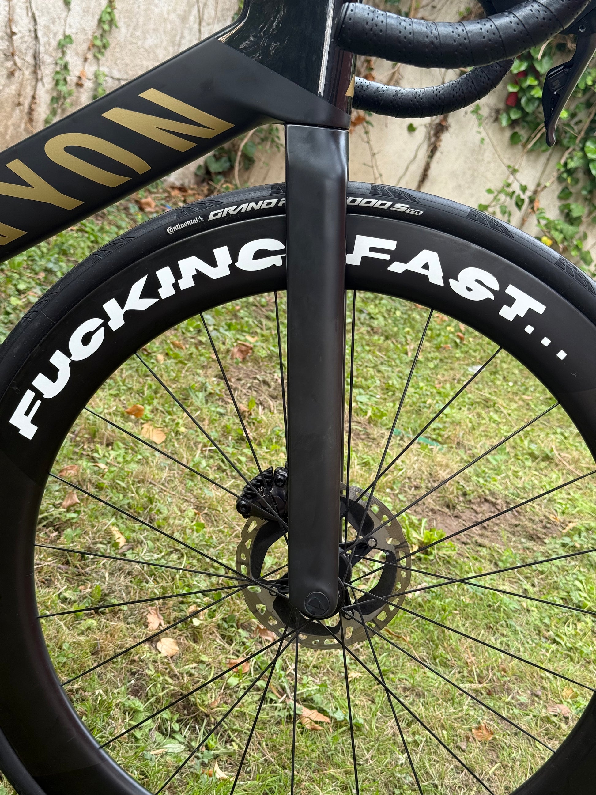 Rim Decal FUCKING FAST 4er Set/ Einzeln