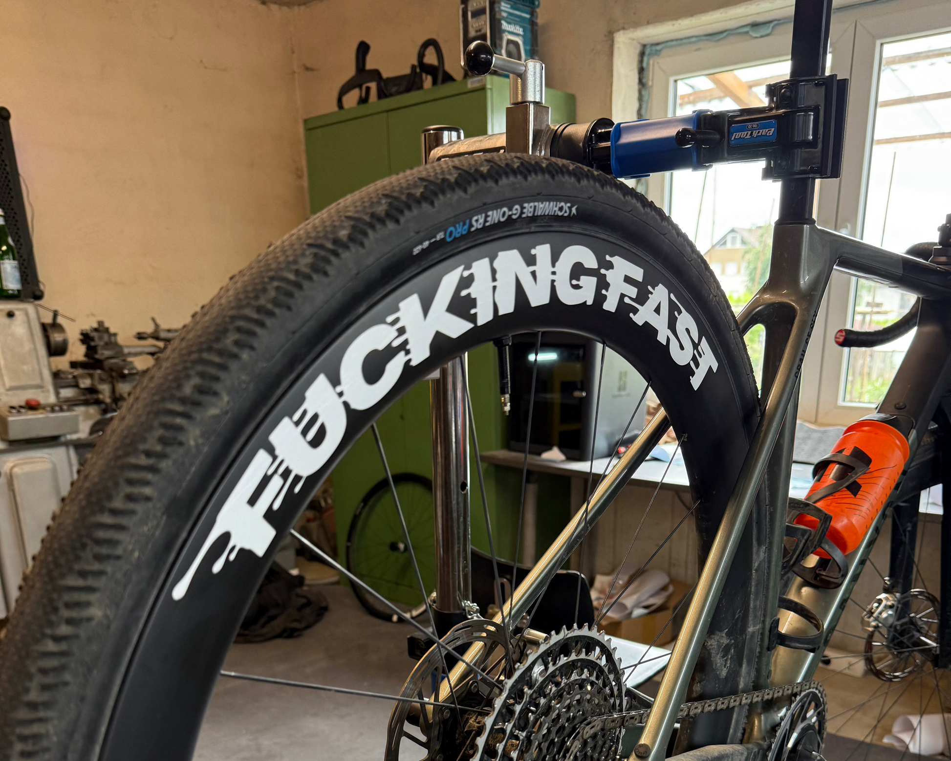 Fucking Fast Drip Rim Decal