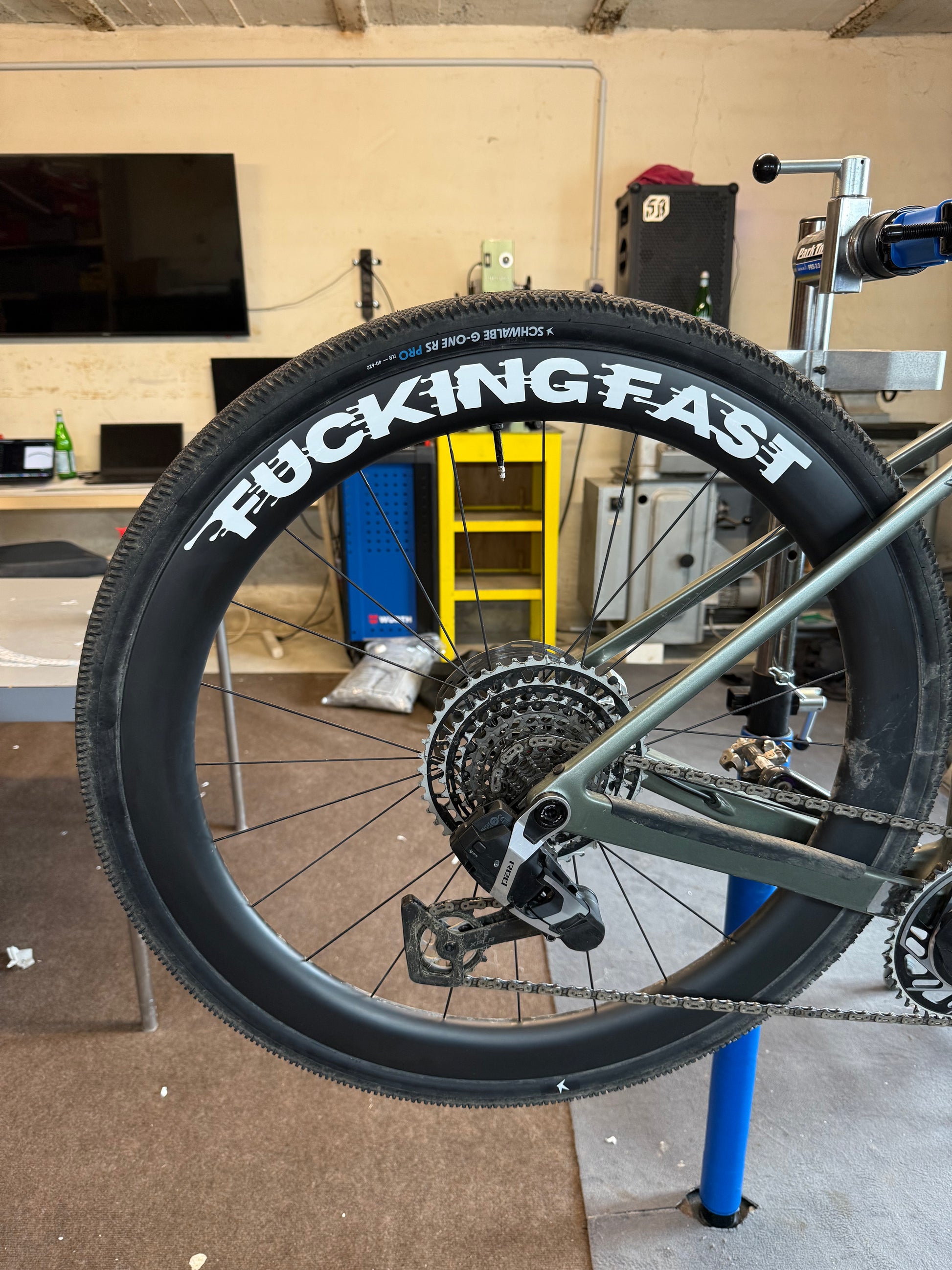 Fucking Fast Drip Rim Decal
