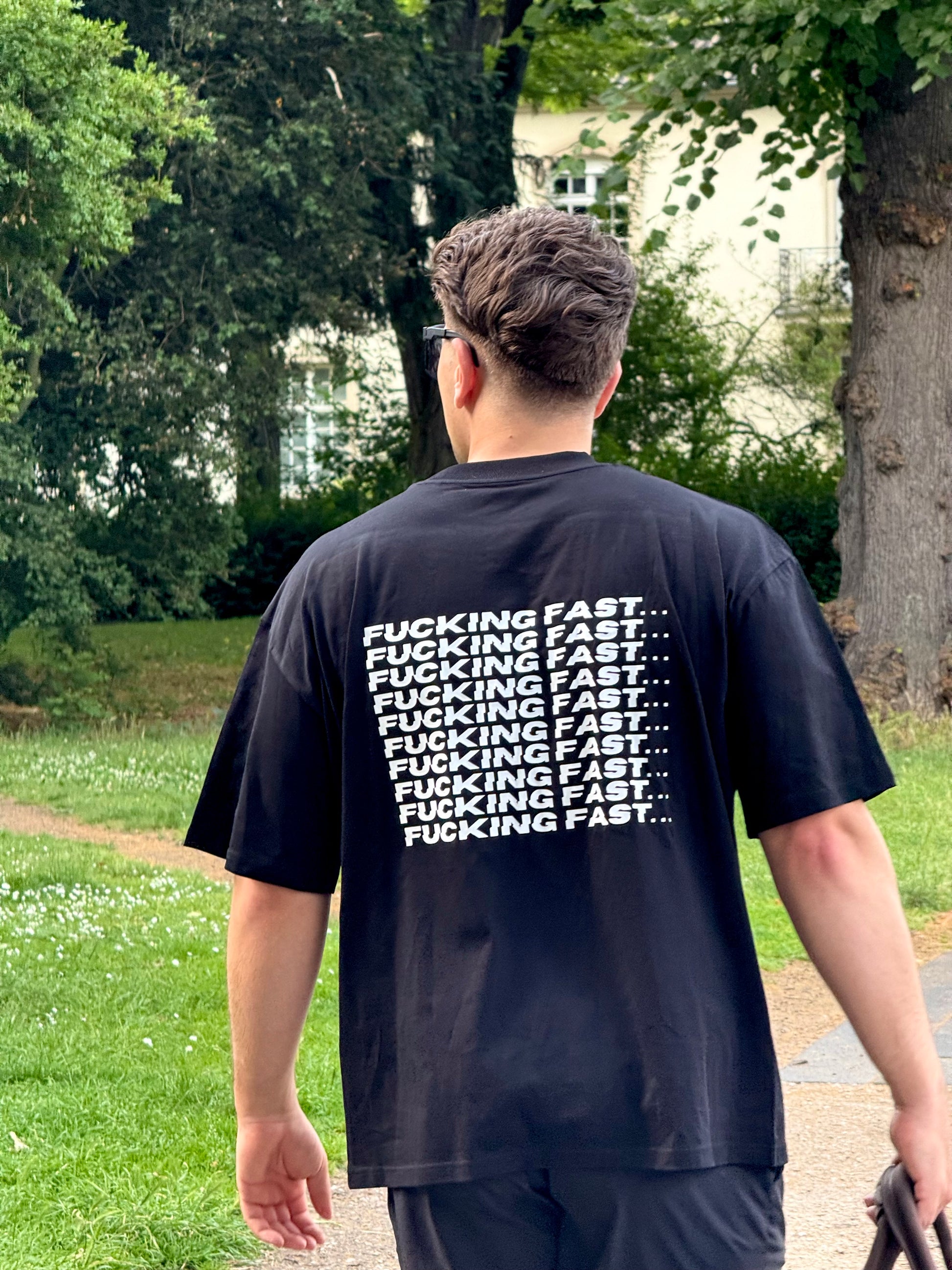 T Shirt Schwarz 53cycling x Fucking Fast