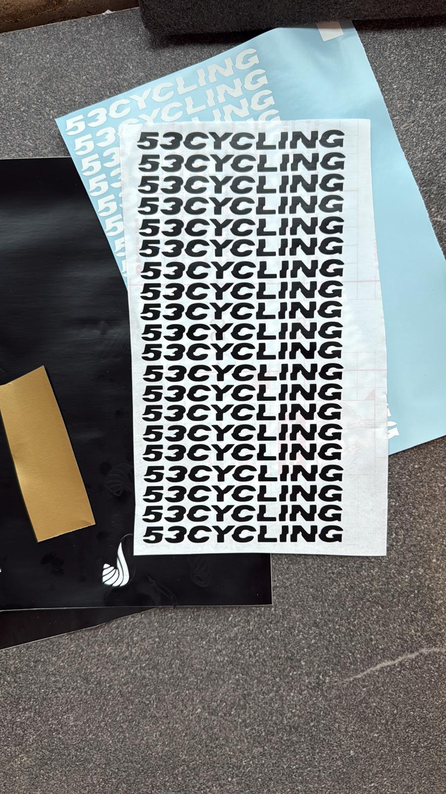 53CC Rahmen-Sticker 2er Set